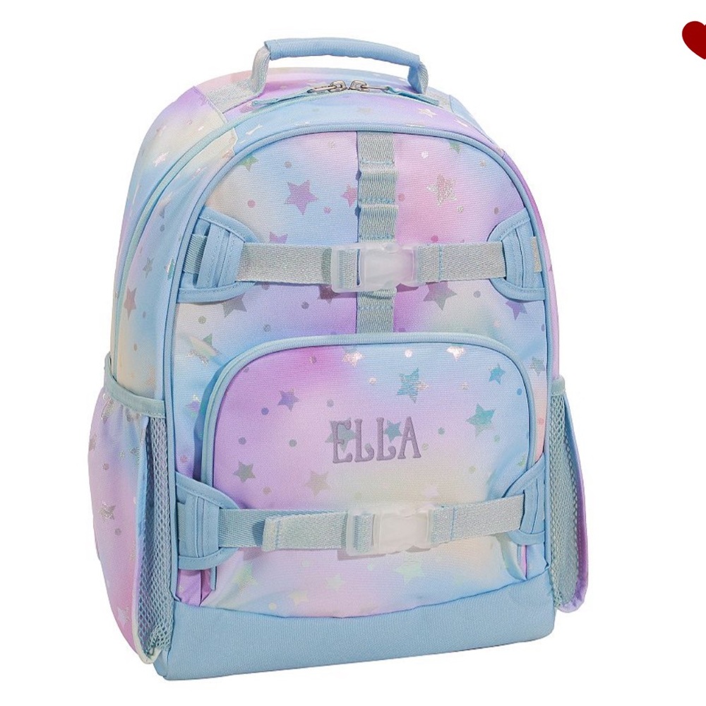 Pottery Barn Kids Mackenzie dreamy stars Backpack with ‘Madisyn’ embroidered